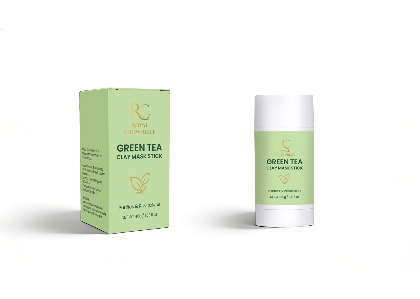 Green Tea Clay Mask Stick